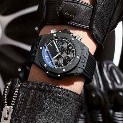 Reloj de Cuarzo para Hombre con Correa de Silicona - Image 10