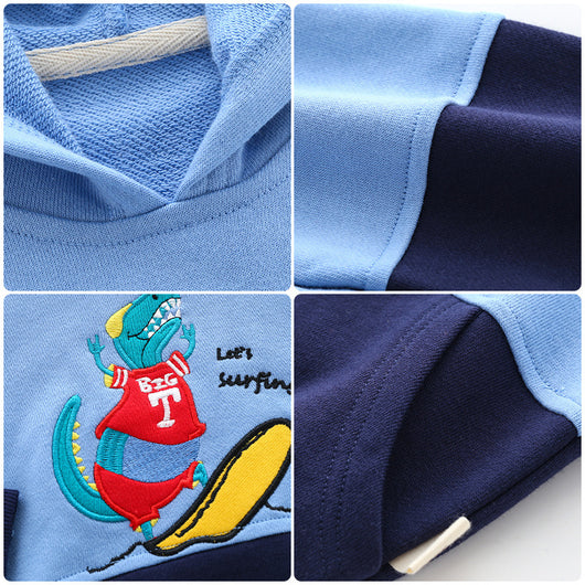 Sudadera con Capucha de Algodón para Niños - Colección Primavera - Image 9