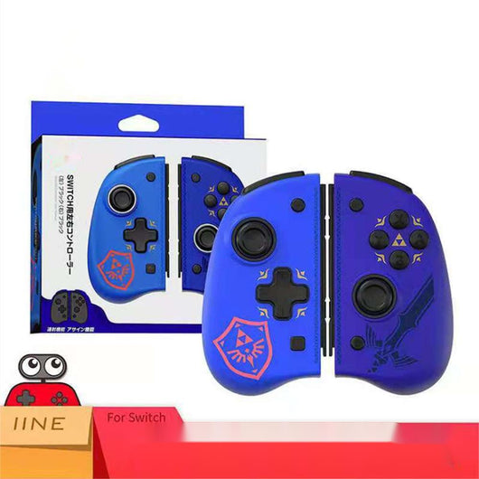 White wireless Bluetooth game controllers with space-themed graphics, featuring joysticks, D-pads, and action buttons. - Image 6