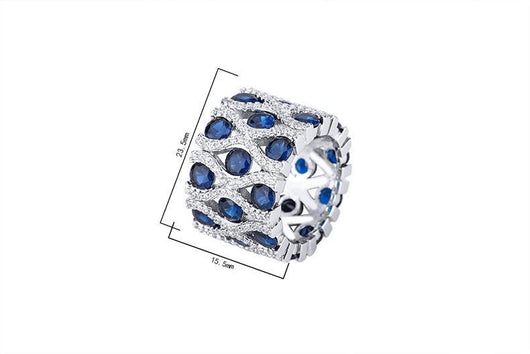 Anillo de Diamante Simulado Estilo Vintage para Mujer - Image 9