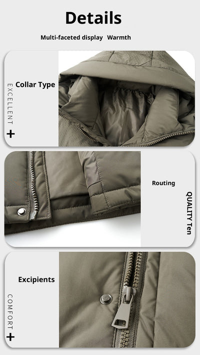 Chaqueta Acolchada de Plumón para Invierno - Image 10