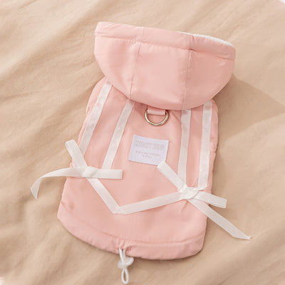 Abrigo Térmico para Gatos y Perros - Chaqueta Acolchada Invierno con Moño - Image 8