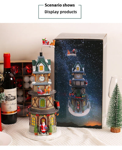 Caja de Música Giratoria Luminosa con Luz Nocturna para Niños - Image 11