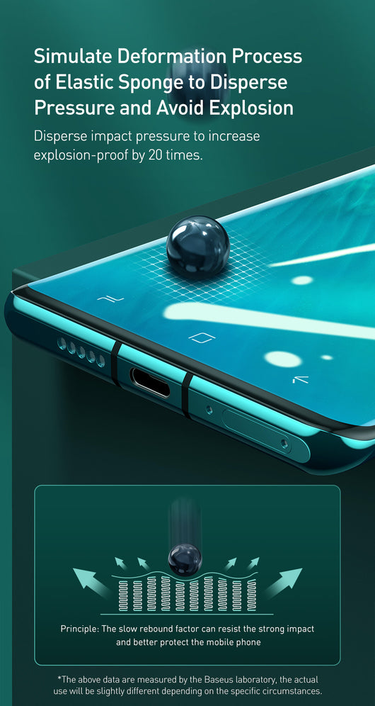 Protector de Pantalla Curvo Hidráulico para P40 Pro - Image 17