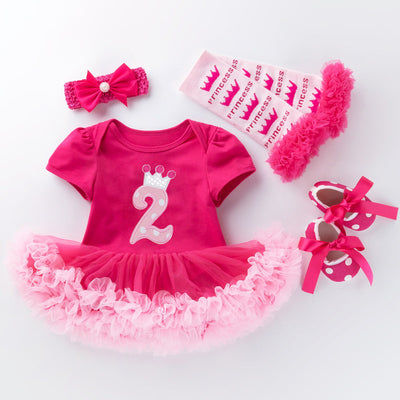 Pelele de Algodón Premium para Bebé - Vestido Romper Rosa Pálido de Manga Corta - Image 9