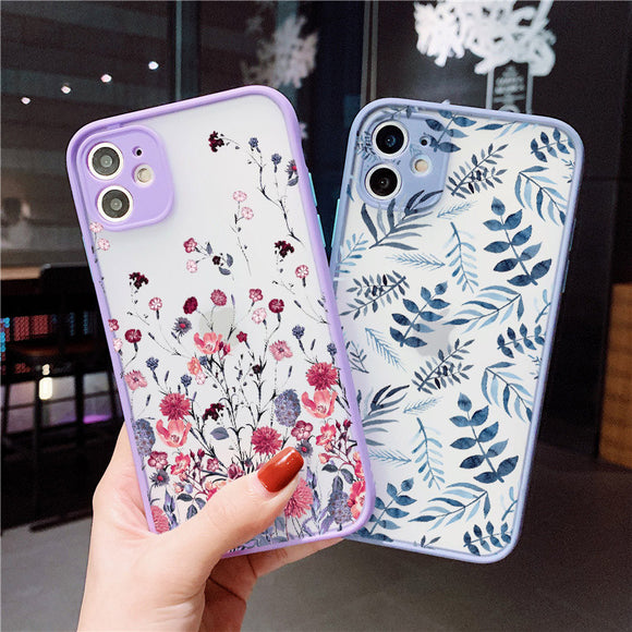 Funda Celular Floral Transpirable con Orificios Micro - Protección Elegante