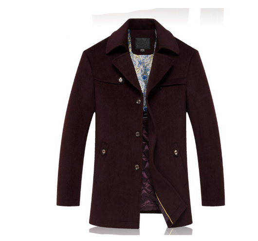 Abrigo Largo Casual para Hombre con Aislamiento Térmico - Image 9