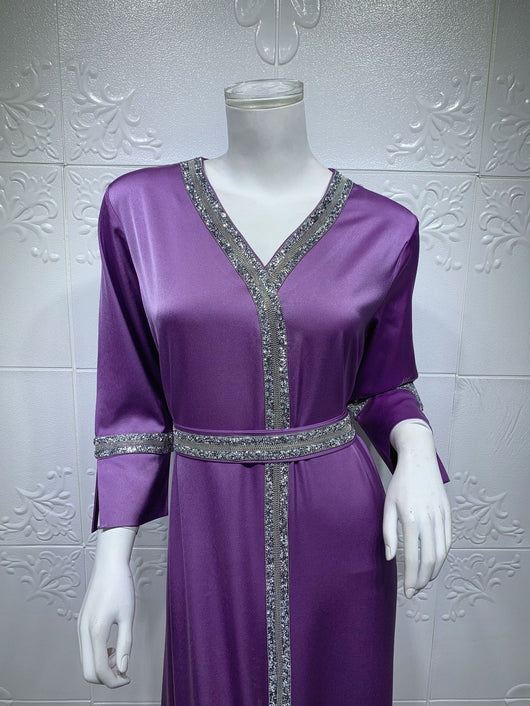 Vestido Largo Musulmán Turco para Mujer - Image 7