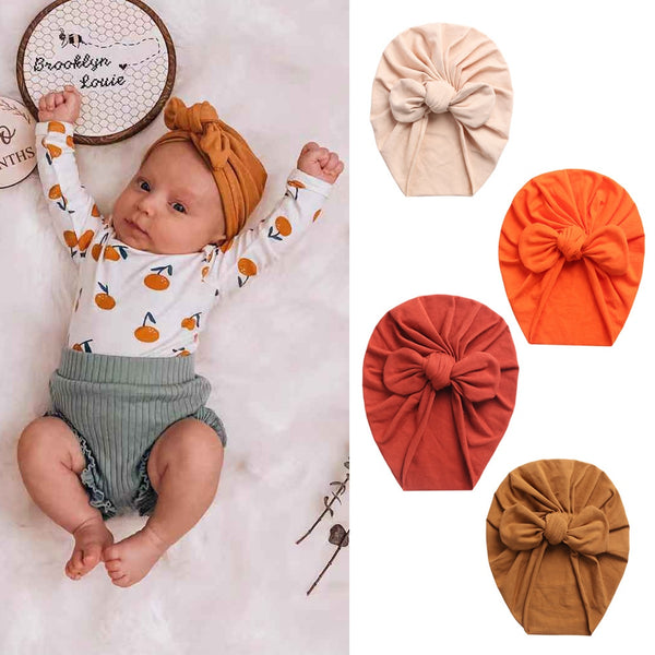 Gorro Delgado para Recién Nacido - Estilo Otoño con Protección Frontal