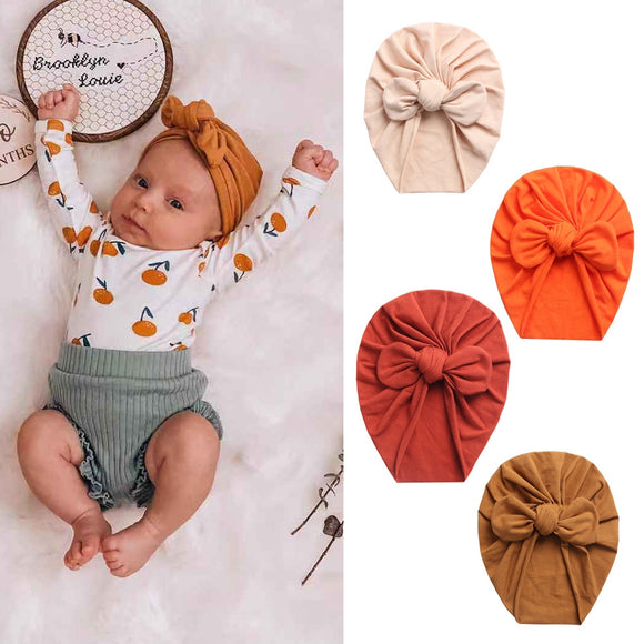 Gorro Delgado para Recién Nacido - Estilo Otoño con Protección Frontal