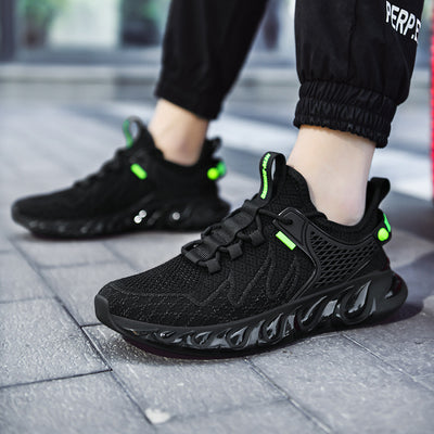 Zapatillas Deportivas Tejidas para Hombre con Suela Flama - Estilo Casual Verano - Image 4
