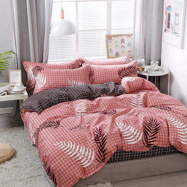 Juego de Cama Completo de Cuatro Piezas