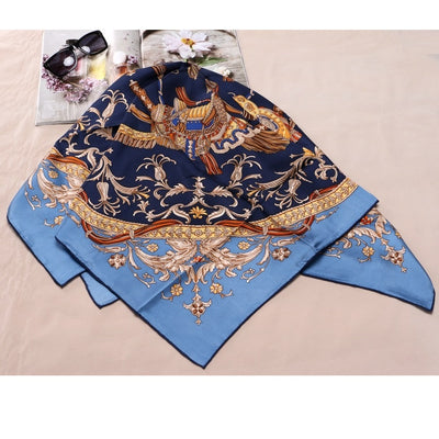 Pañuelo de Seda Premium para Mujer Elegancia Sofisticada - Image 2