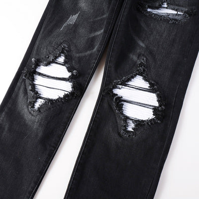 Jeans Vintage Rotos Estilo Americano Casual Unisex - Image 3