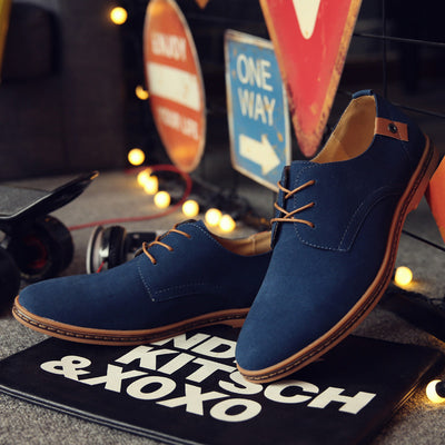 Zapatos de Cuero Premium para Hombre Talla Grande con Acabado Mate - Image 11