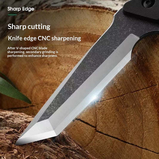 Cuchillo de Camping Multiusos Ultraligero para Aventuras al Aire Libre - Image 2