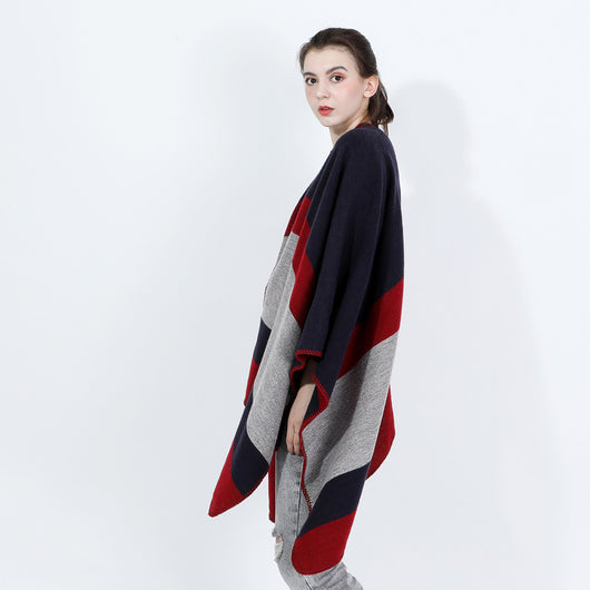 Chal de Seda Jacquard Plateado para Mujer - Image 23