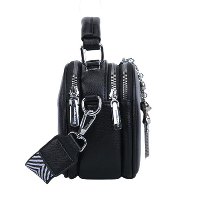 Bolso Cuadrado Pequeño con Costura Decorativa para Mujer - Image 2