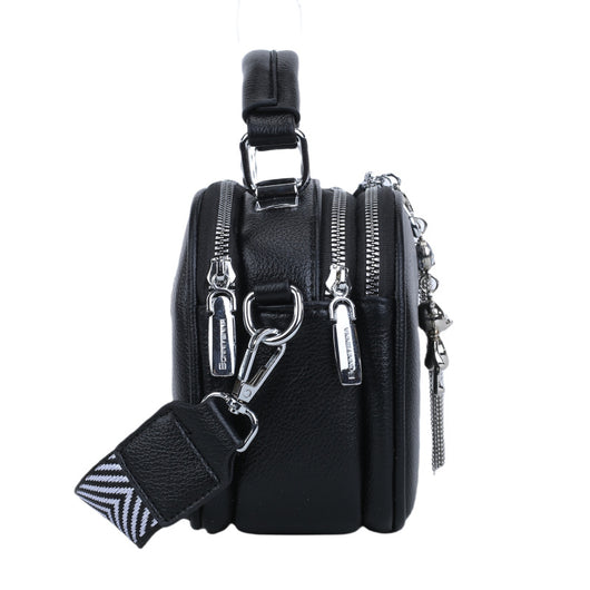 Bolso Cuadrado Pequeño con Costura Decorativa para Mujer - Image 2