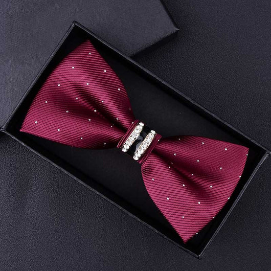 Corbata Formal Doble Capa para Novio Estilo Coreano - Image 8