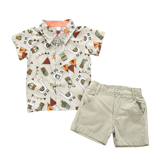 Conjunto Infantil de Verano: Playera y Shorts con Diseños Divertidos - Image 9