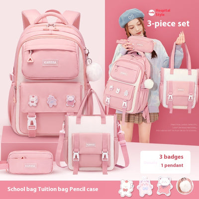 Mochila Escolar Impermeable de Tela Oxford para Niños - Image 32