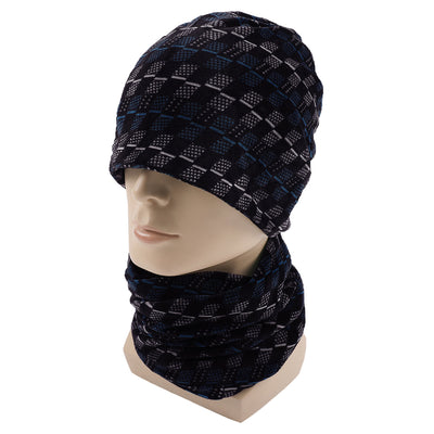 Gorro Tejido de Cuello Alto Espiral - Abrigo Versátil para Exteriores - Image 51