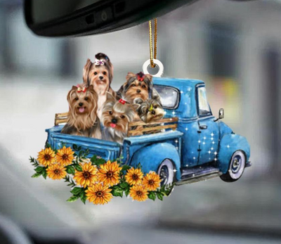 Adorno Colgante Perro Durmiente Ángel - Decoración Acrílica para Hogar y Automóvil - Image 7