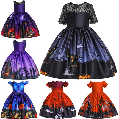 Vestido Infantil con Estampados de Fantasía - Image 7
