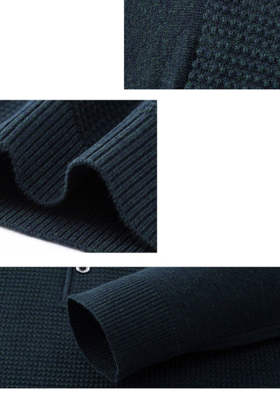Camisa Manga Larga con Solapa para Hombre - Estilo Clásico Versátil - Image 8