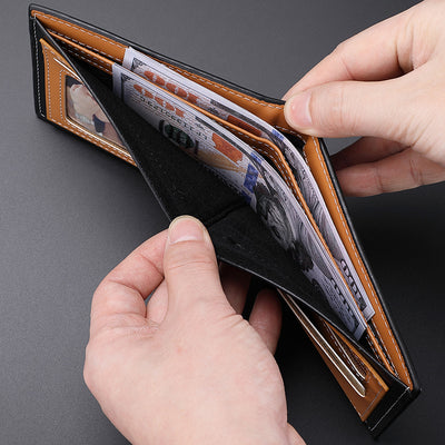 Billetera de Fibra de Carbono para Hombre con Cierre y Portacédulas - Image 7