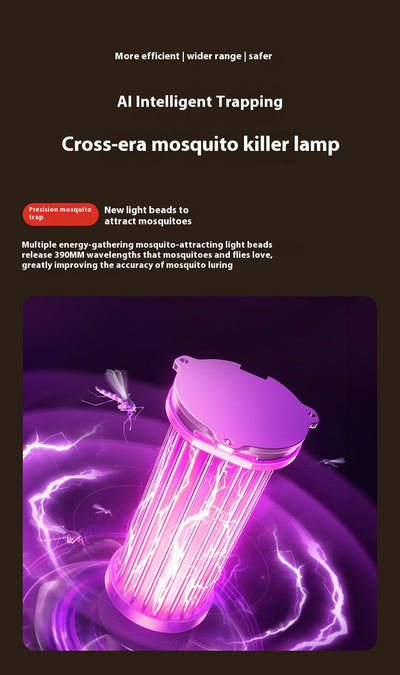 Lámpara Mata Mosquitos con Descarga Eléctrica - Repelente de Insectos - Image 15