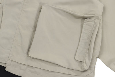 Chaqueta de Trabajo Suelta Vintage - Abrigo Casual Funcional - Image 12