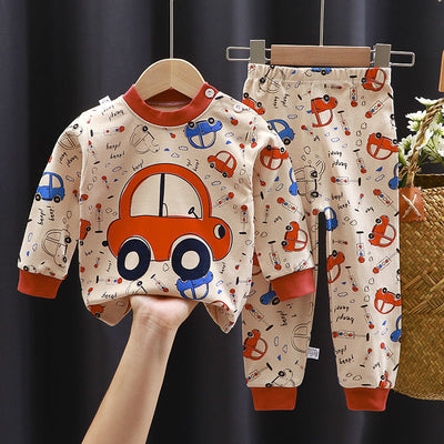 Conjunto de Ropa Interior Infantil Algodón Primavera Otoño - Image 13