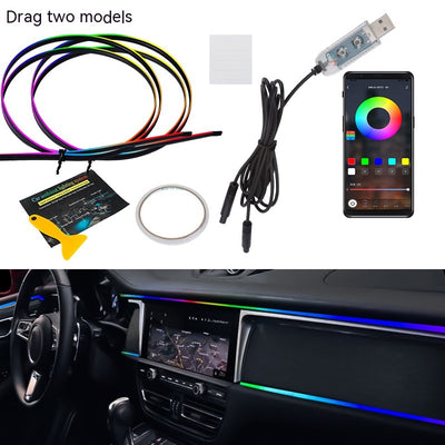 Barra LED Ambiental Oculta para Auto - Iluminación Personalizada - Image 8