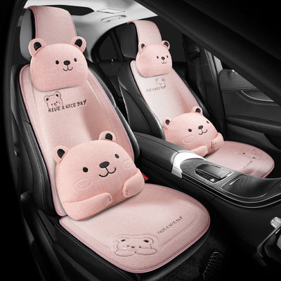 Cojín de Asiento Universal para Auto - Diseño Cartoon Cálido para Todas las Estaciones - Image 6