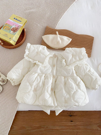 Abrigo Acolchado de Algodón para Niñas - Abrigo Cálido de Invierno - Image 11
