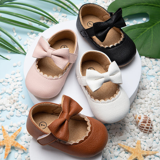 Zapatos Princesa con Mariposas y Suela Antideslizante