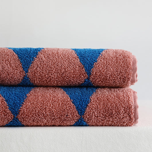 Toallas de Baño Familiares Algodón Peinado Rayas Rombos - Suavidad Premium - Image 10