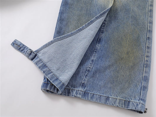 Pantalón Ancho con Diseño Deconstruido y Costuras Artesanales - Image 8