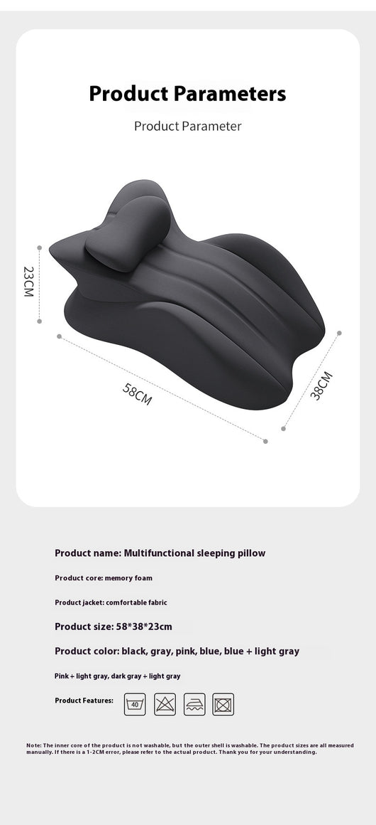 Almohada de Espuma Viscoelástica para Leer y Descansar en Posición Prona - Image 15