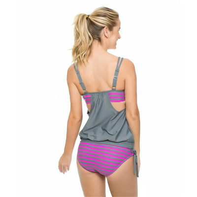 Bikini Clásico Dos Piezas Estilo Resort - Corte Conservador - Image 10