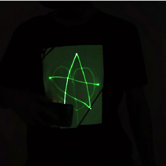 Camiseta Graffiti Luminoso de Algodón para Hombre - Image 5