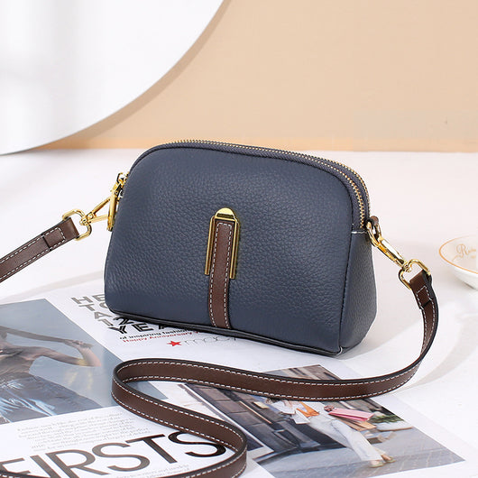 Bolso de Cuero Genuino Tipo Cartero Capacidad Extra Grande Multiuso - Image 9