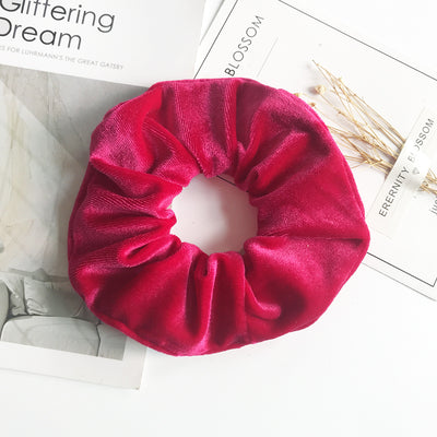 Elástico para Cabello de Terciopelo - Accesorio de Moda para Coleta - Image 24
