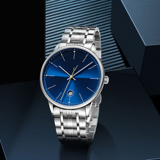 Reloj Mecánico para Hombre con Movimiento Hueco, Luminoso e Impermeable
