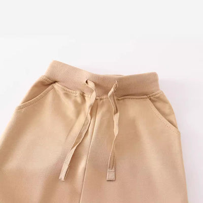 Pantalones Infantiles de Color Liso para Otoño e Invierno - Image 3
