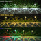 Lámpara Solar LED Blanca para Jardín y Espacios Decorativos