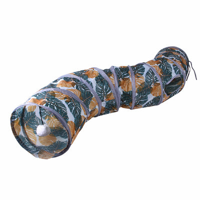 Túnel Plegable para Gatos con Diseño Impreso - Image 3