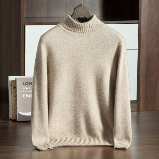 Suéter Básico Holgado con Cuello Alto - Image 4